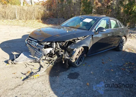 2018 Audi S4 3.0T Premium Plus z USA, uszkodzony, nr VIN WAUB4AF4XJA134293